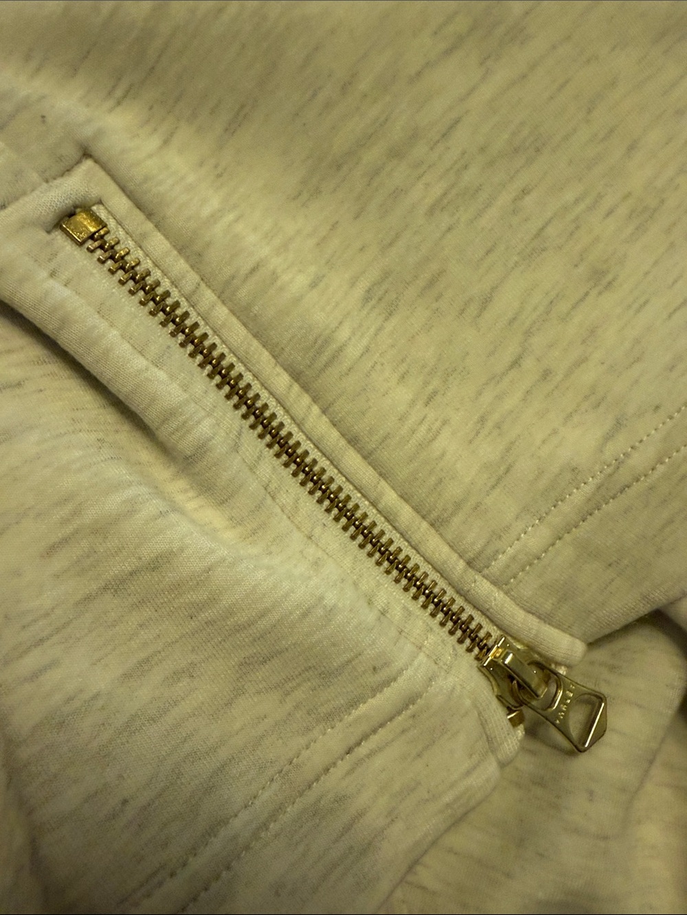 Varley Sleeveless Cropped Tank in Light Heather Gray - Picture 4 of 5